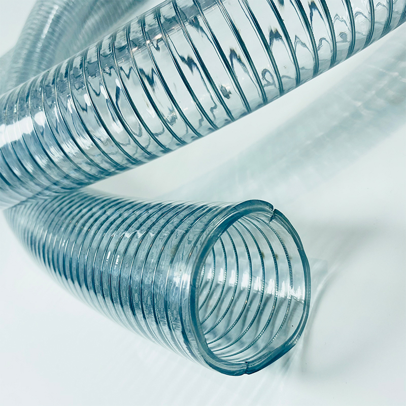Clear PVC Steel Wire Suction Hose
