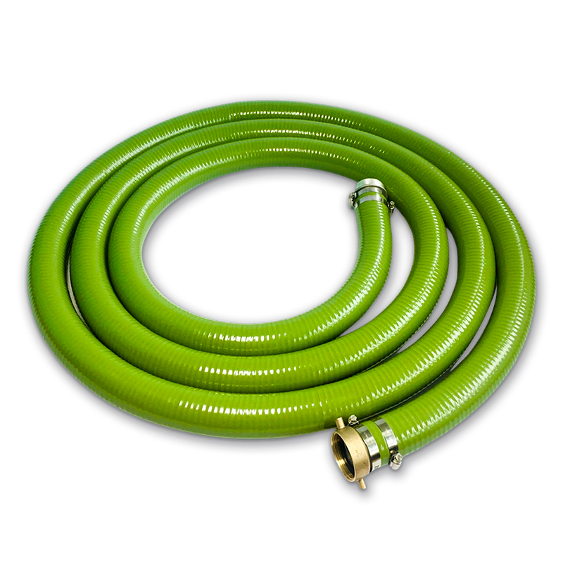 Green PVC Steel Wire Suction Hose