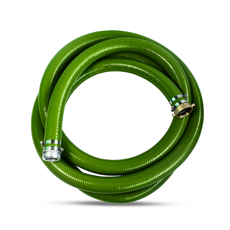 Green PVC Steel Wire Suction Hose