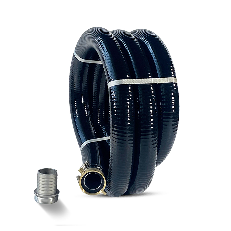 Black PVC Steel Wire Suction Hose