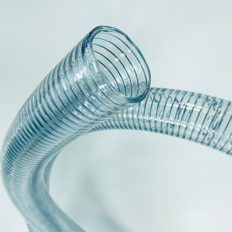 Clear PVC Steel Wire Suction Hose