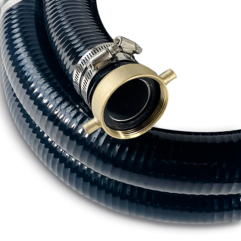 Black PVC Steel Wire Suction Hose