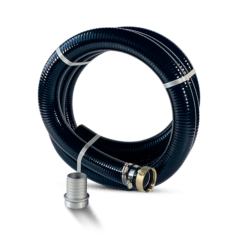 Black PVC Steel Wire Suction Hose